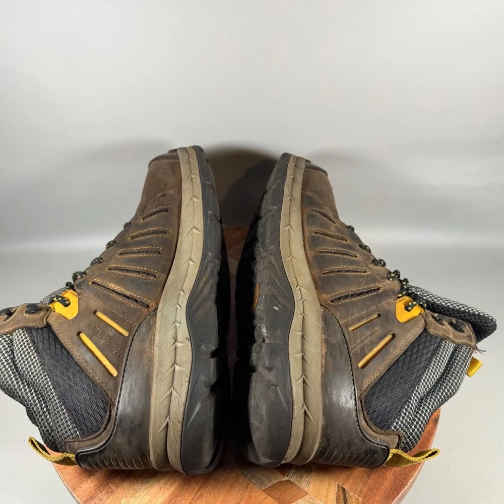 Timberland PRO Hypercharge Mens 11.5M Brown Waterproof‎ Work Boots A41UY Vibram